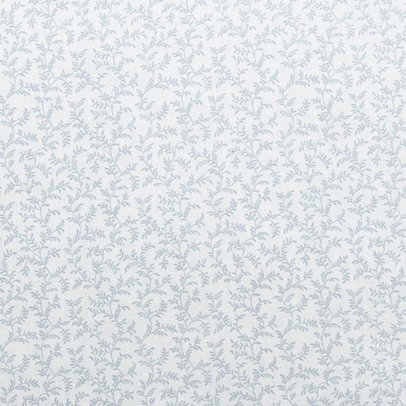 Laura Ashley - Euro Shams, 100% Smooth Cotton with Envelope Closure & Ruffled Edges, Throw Pillow Cover for Bed or Couch, Oeko-Tex Certified (Chloe Blue, 2 Pack) - Image 4